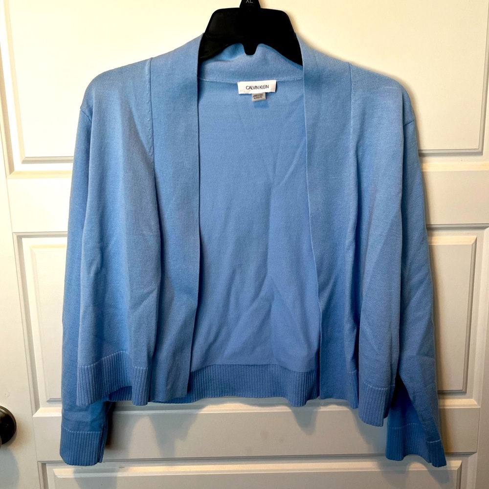 Calvin Klein Cropped Cardigan (XL)